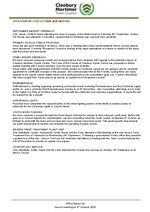 10.25 Office Report for October 2025 Council meeting