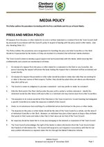 Media Policy Nov 2024